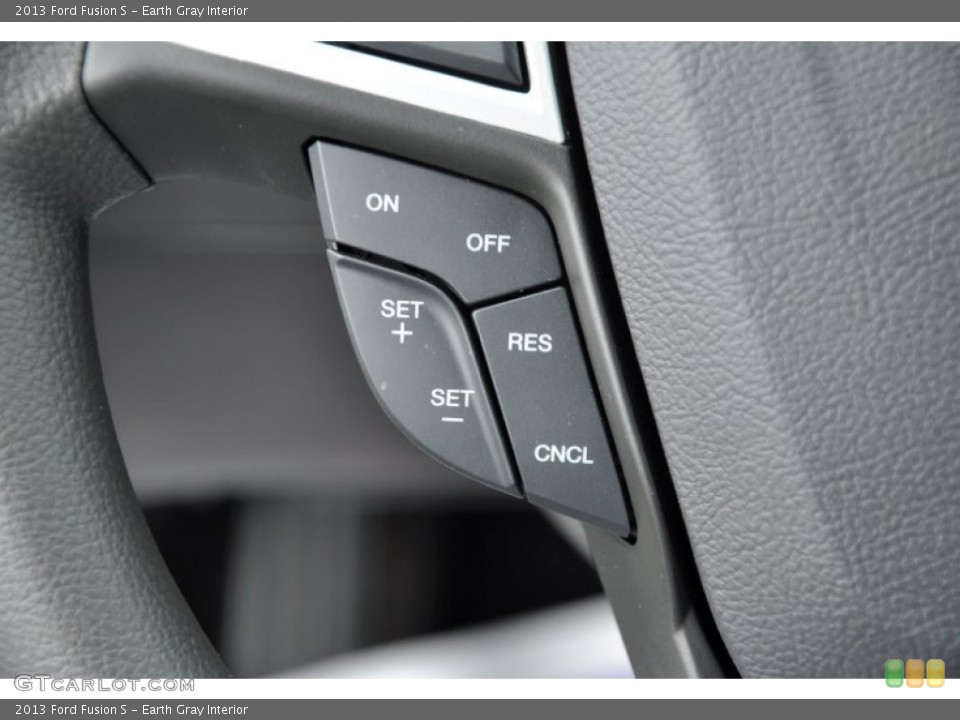 Earth Gray Interior Controls for the 2013 Ford Fusion S #73575508