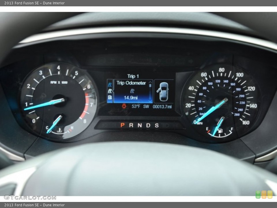 Dune Interior Gauges for the 2013 Ford Fusion SE #73575818