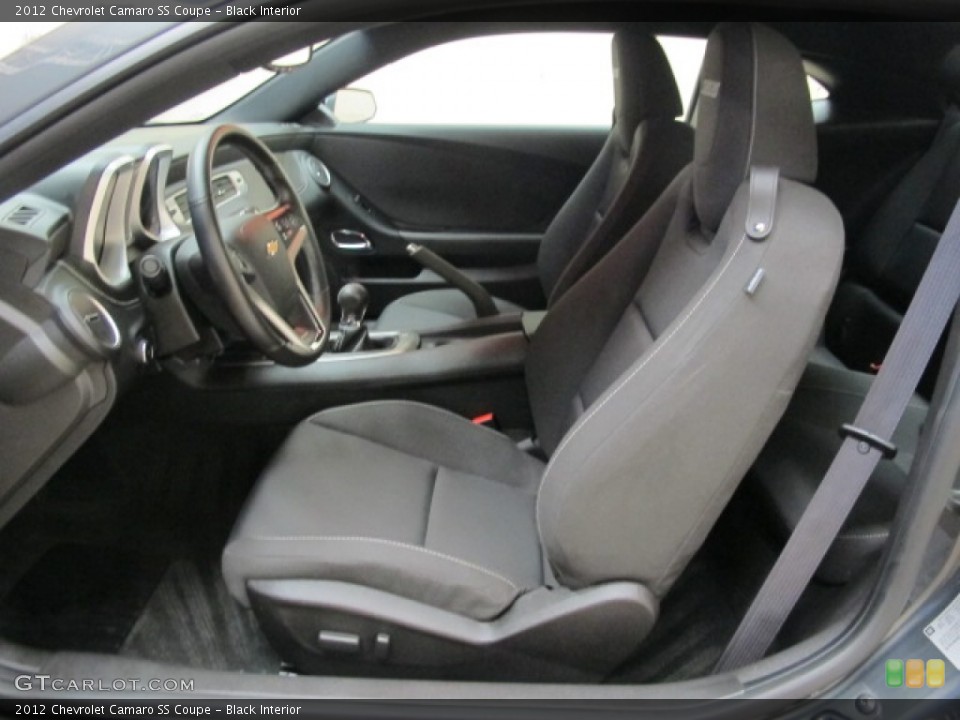 Black Interior Front Seat for the 2012 Chevrolet Camaro SS Coupe #73575836