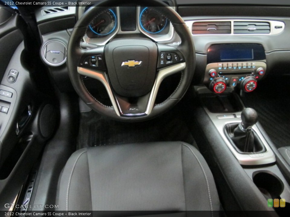 Black Interior Dashboard for the 2012 Chevrolet Camaro SS Coupe #73575911