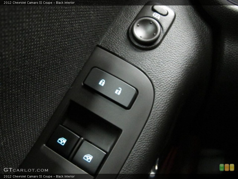Black Interior Controls for the 2012 Chevrolet Camaro SS Coupe #73576061