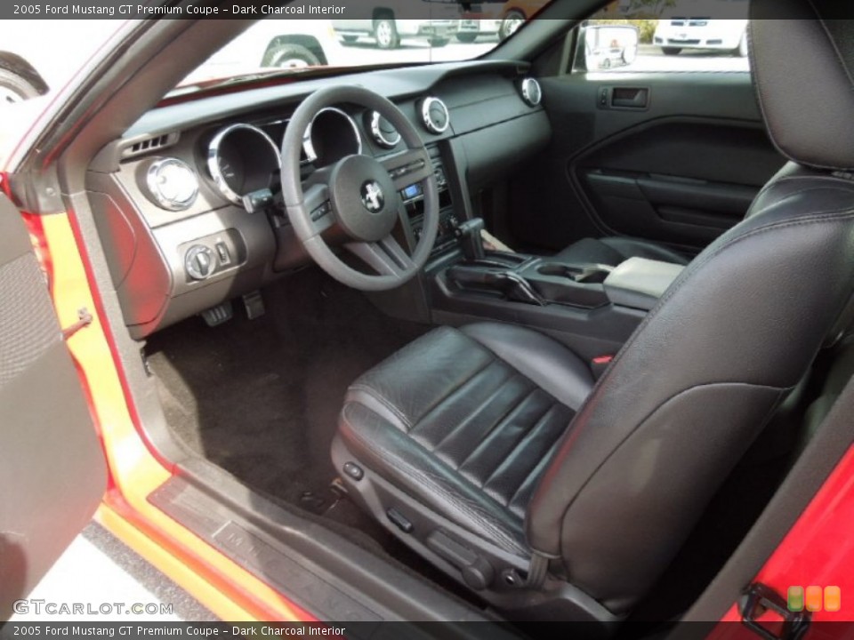 Dark Charcoal Interior Prime Interior for the 2005 Ford Mustang GT Premium Coupe #73576399