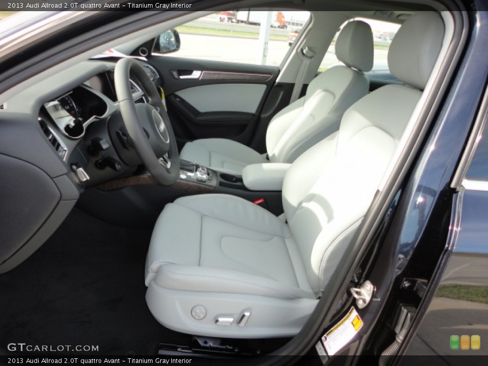 Titanium Gray Interior Front Seat for the 2013 Audi Allroad 2.0T quattro Avant #73576865