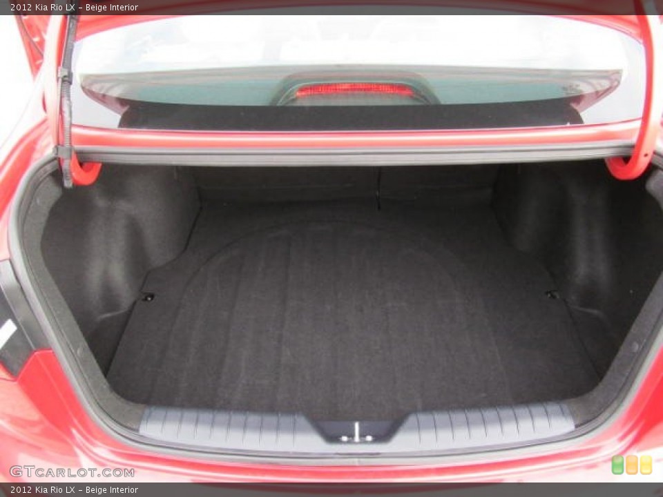 Beige Interior Trunk for the 2012 Kia Rio LX #73578029