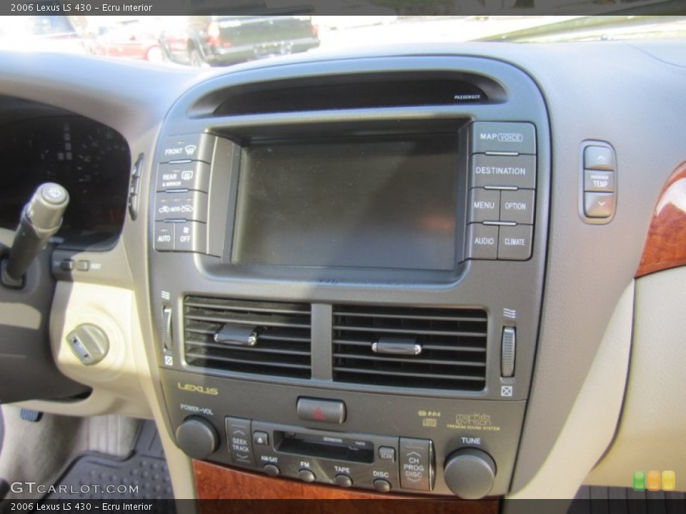 Ecru Interior Controls for the 2006 Lexus LS 430 #73578809