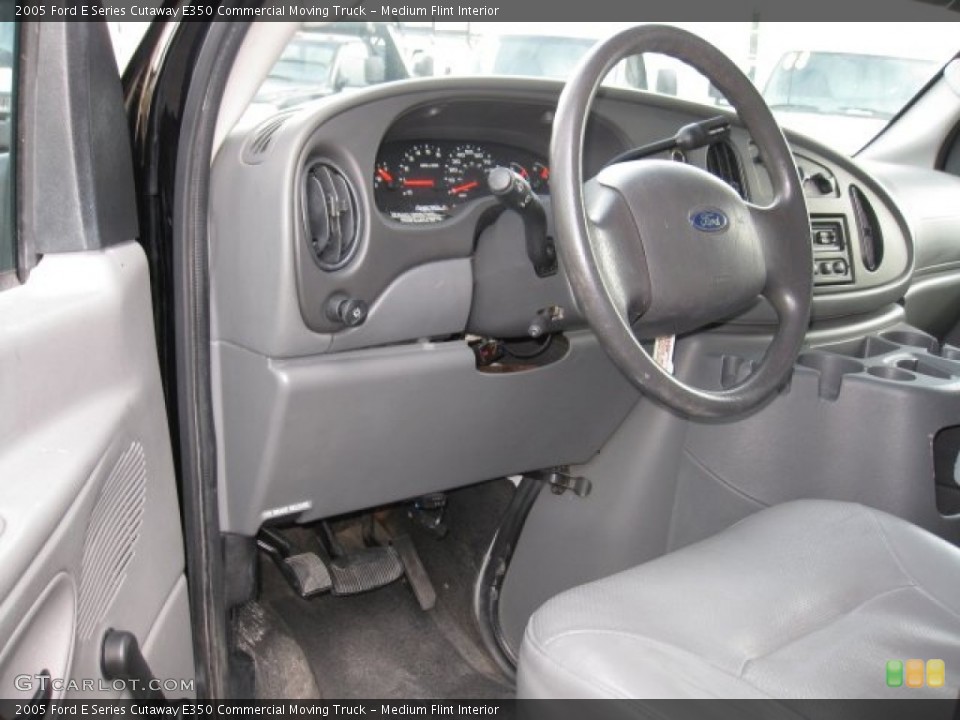 Medium Flint Interior Dashboard for the 2005 Ford E Series Cutaway E350 Commercial Moving Truck #73584419