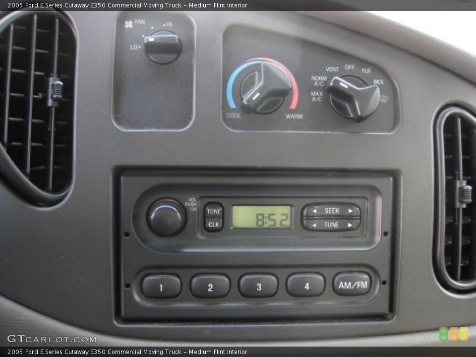Medium Flint Interior Controls for the 2005 Ford E Series Cutaway E350 Commercial Moving Truck #73584698