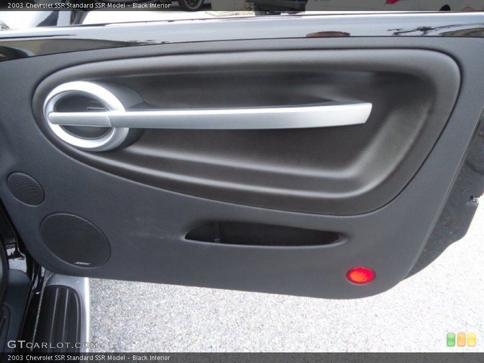 Black Interior Door Panel for the 2003 Chevrolet SSR  #73585008