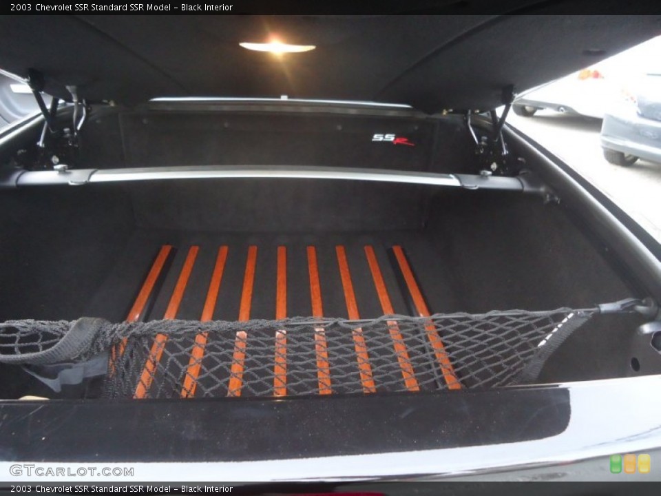 Black Interior Trunk for the 2003 Chevrolet SSR  #73585049