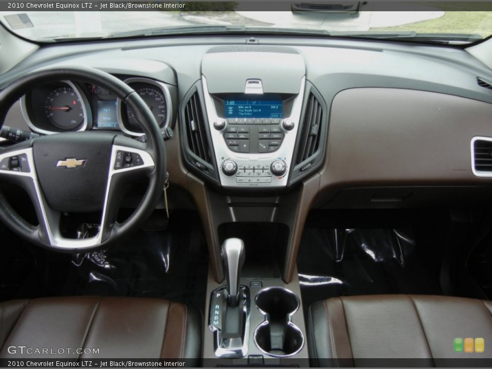 Jet Black/Brownstone Interior Dashboard for the 2010 Chevrolet Equinox LTZ #73585333