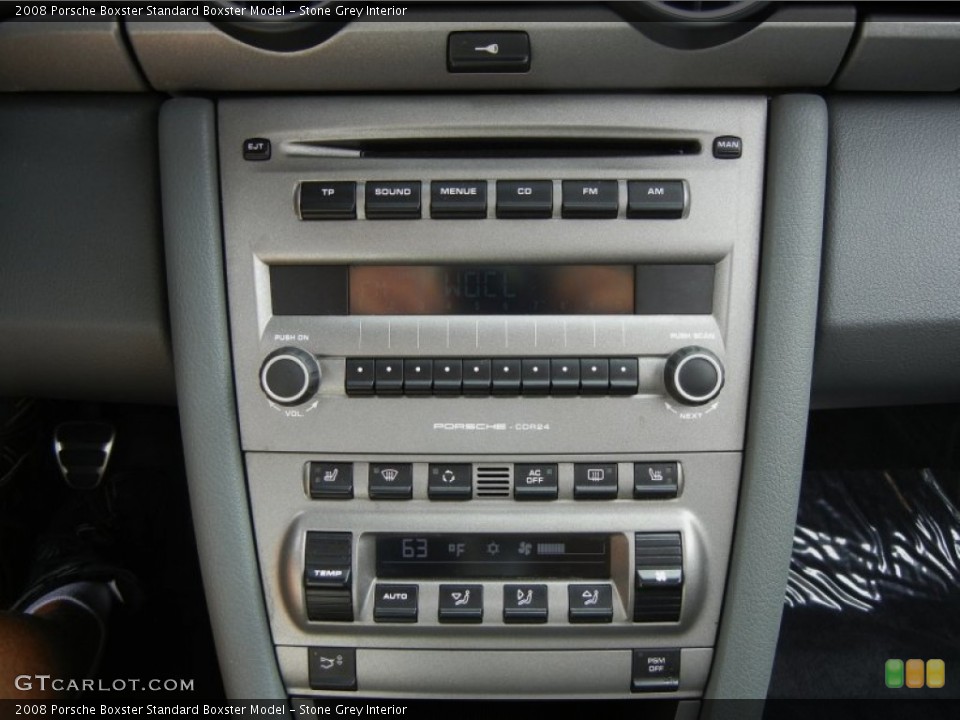 Stone Grey Interior Controls for the 2008 Porsche Boxster  #73586515