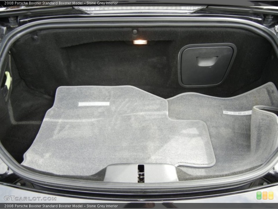 Stone Grey Interior Trunk for the 2008 Porsche Boxster  #73586600