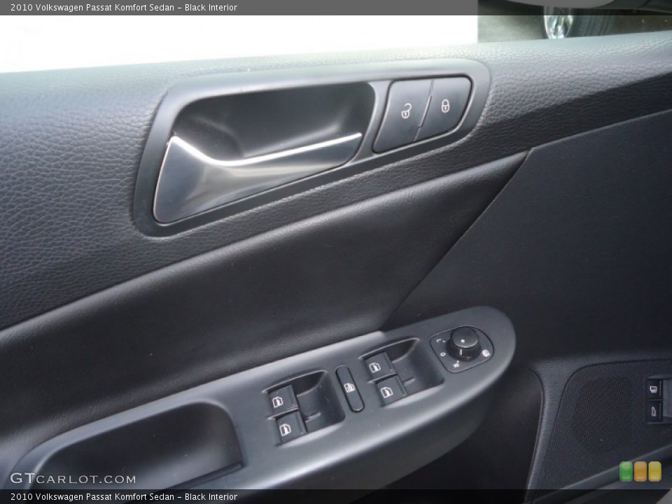 Black Interior Controls for the 2010 Volkswagen Passat Komfort Sedan #73586851