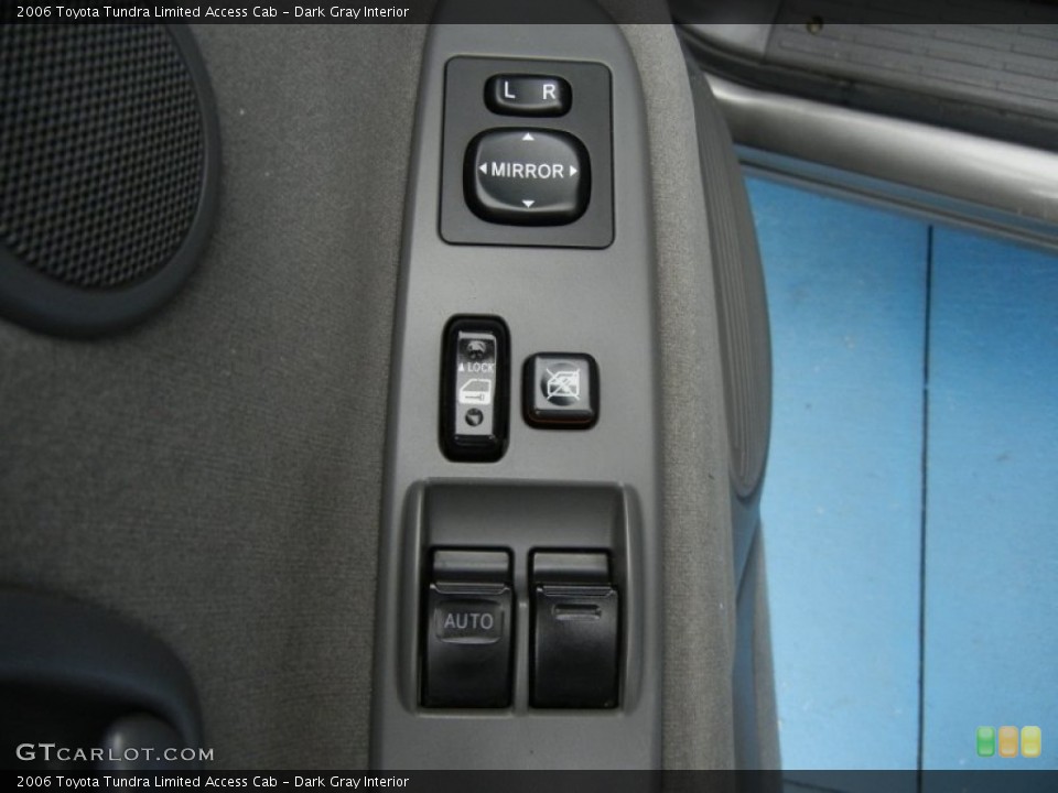 Dark Gray Interior Controls for the 2006 Toyota Tundra Limited Access Cab #73587224