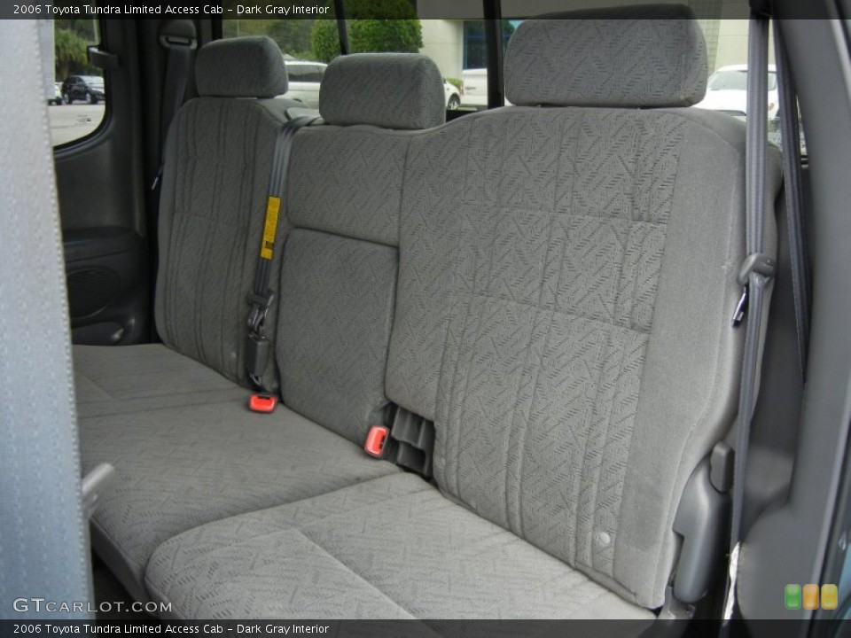 Dark Gray Interior Rear Seat for the 2006 Toyota Tundra Limited Access Cab #73587274