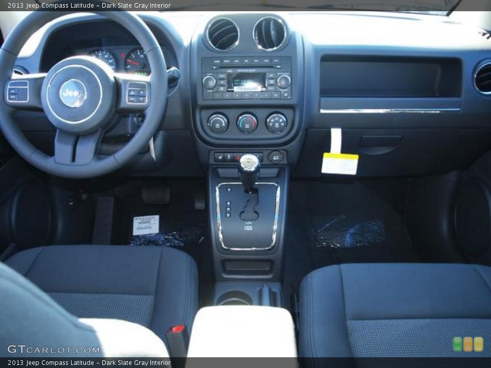 Dark Slate Gray Interior Dashboard for the 2013 Jeep Compass Latitude #73588508