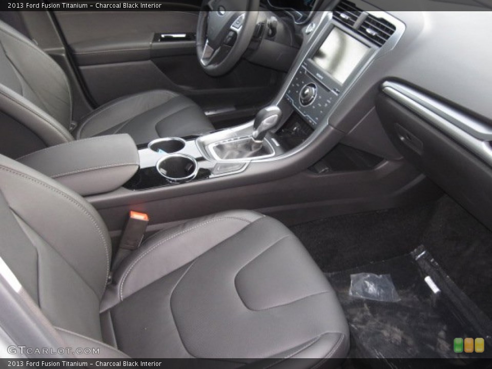 Charcoal Black Interior Photo for the 2013 Ford Fusion Titanium #73589246