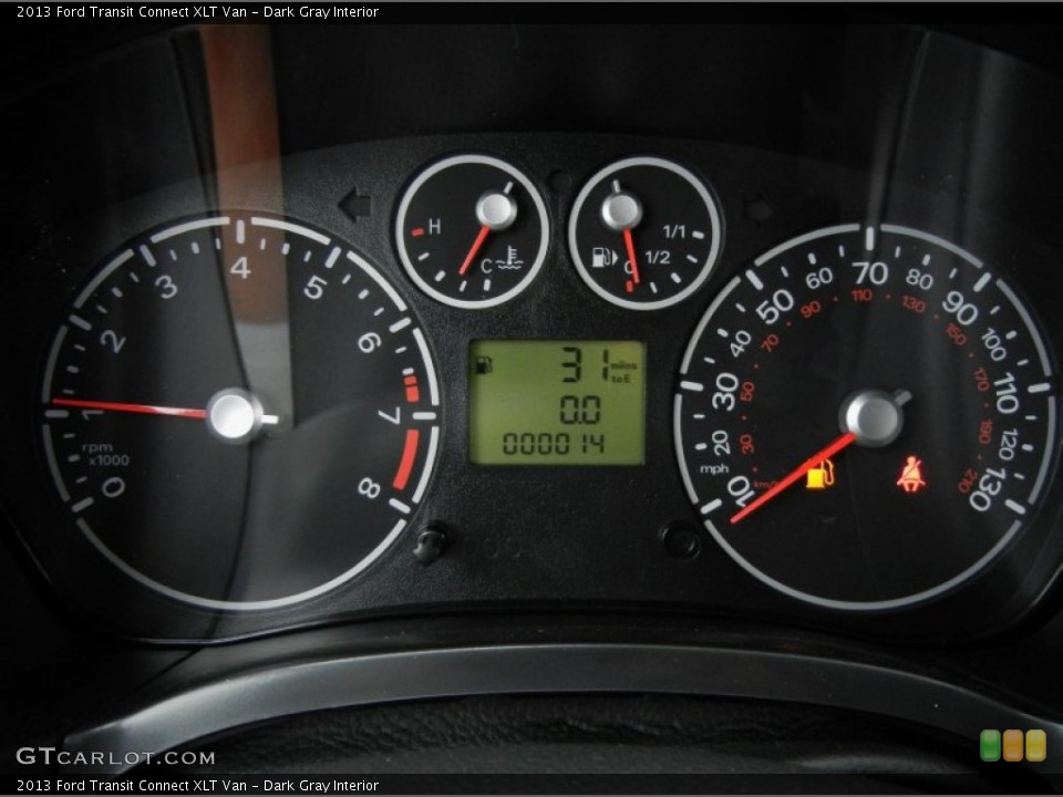 Dark Gray Interior Gauges for the 2013 Ford Transit Connect XLT Van #73590368