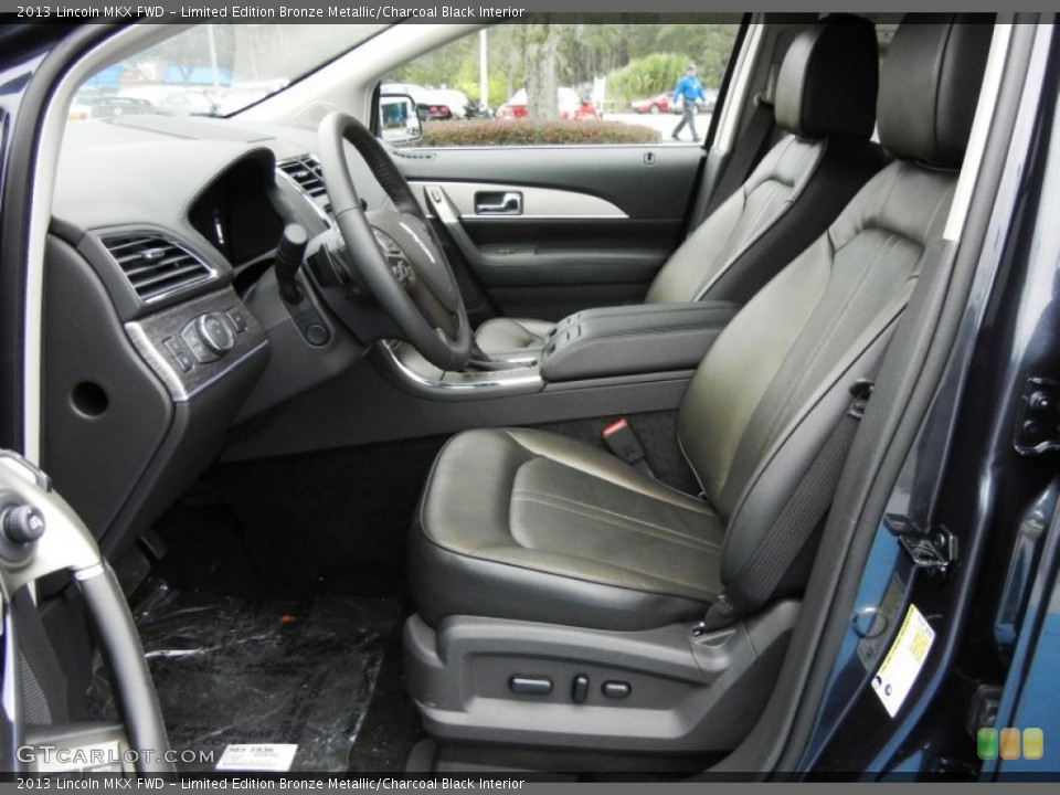 Limited Edition Bronze Metallic/Charcoal Black Interior Front Seat for the 2013 Lincoln MKX FWD #73590560