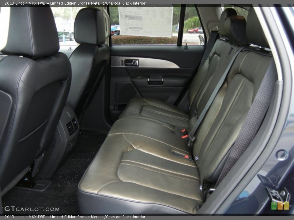 Limited Edition Bronze Metallic/Charcoal Black Interior Rear Seat for the 2013 Lincoln MKX FWD #73590588