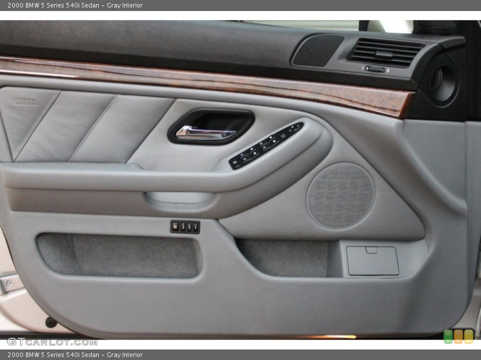 Gray Interior Door Panel for the 2000 BMW 5 Series 540i Sedan #73591873