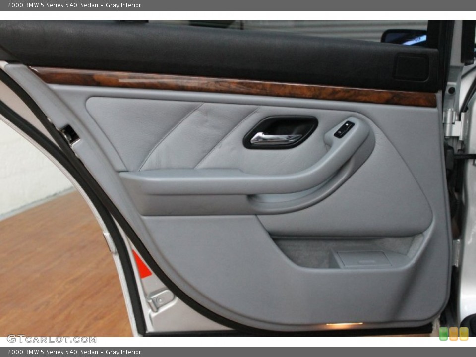 Gray Interior Door Panel for the 2000 BMW 5 Series 540i Sedan #73591923