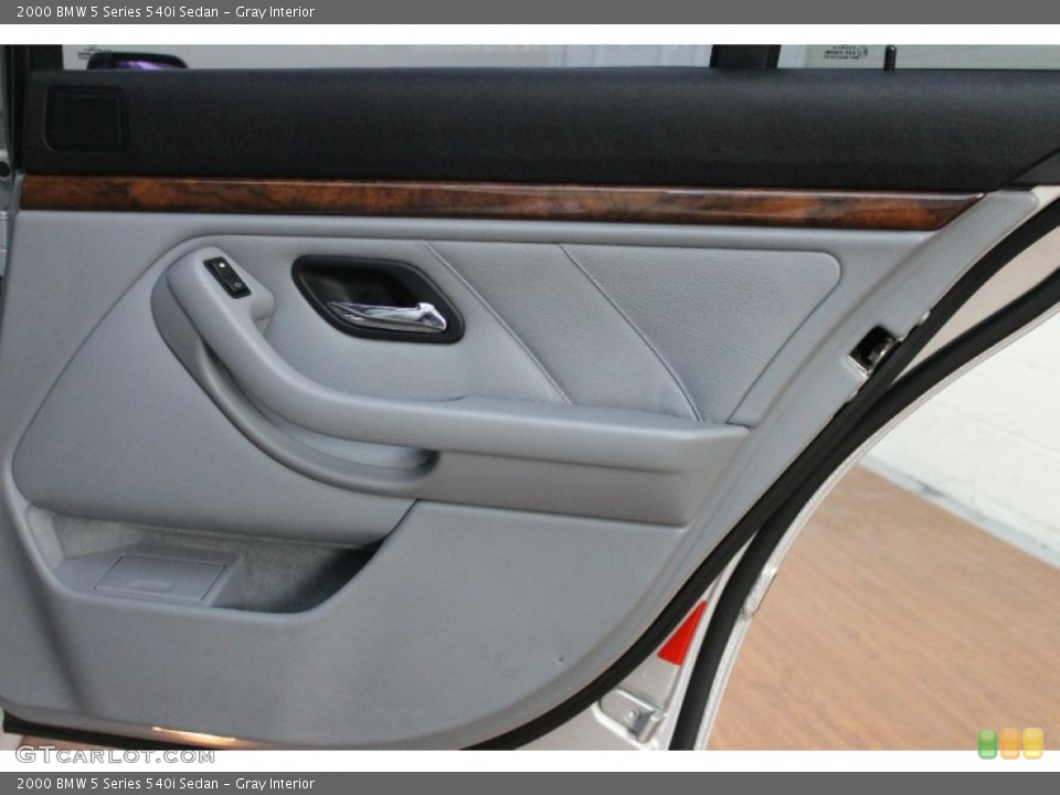 Gray Interior Door Panel for the 2000 BMW 5 Series 540i Sedan #73591945