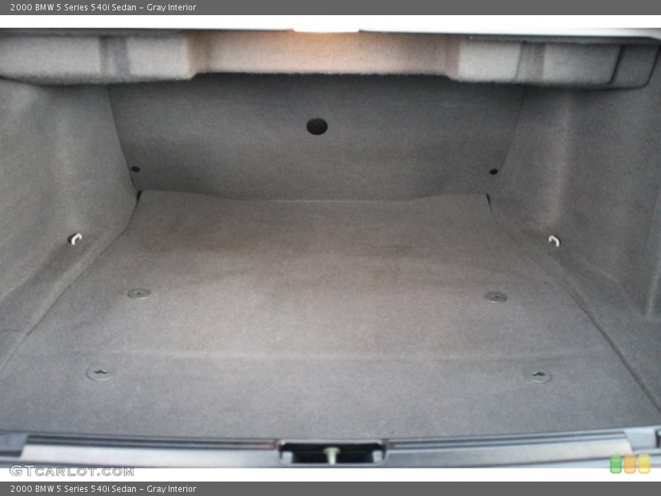 Gray Interior Trunk for the 2000 BMW 5 Series 540i Sedan #73592093