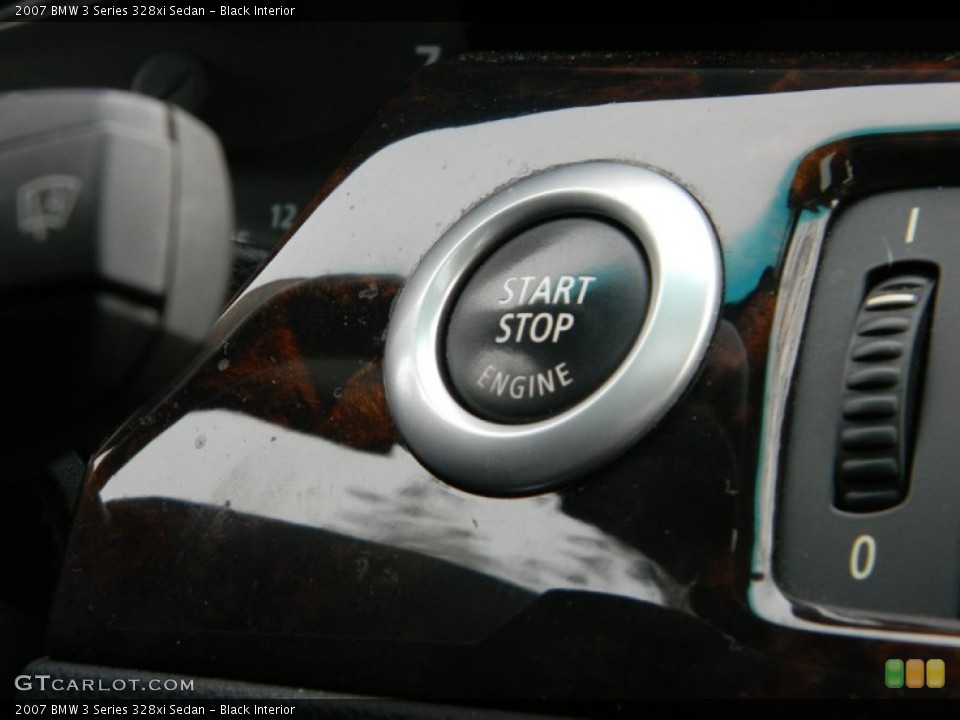 Black Interior Controls for the 2007 BMW 3 Series 328xi Sedan #73593391