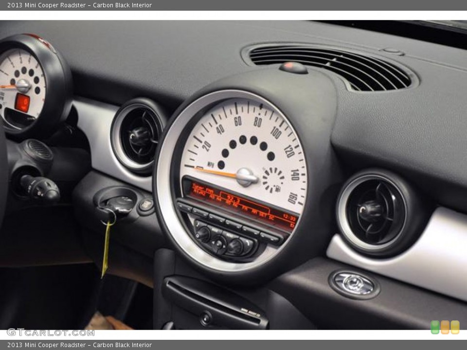 Carbon Black Interior Gauges for the 2013 Mini Cooper Roadster #73595486