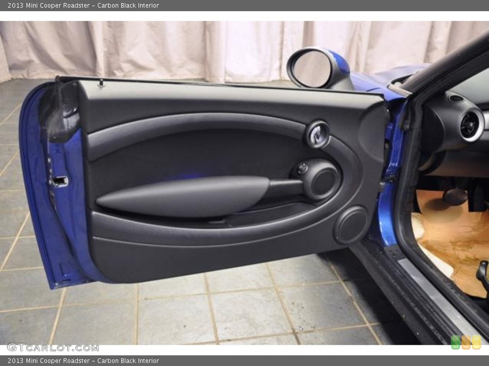 Carbon Black Interior Door Panel for the 2013 Mini Cooper Roadster #73595702
