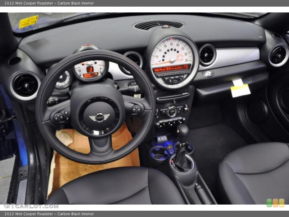 Carbon Black Interior Dashboard for the 2013 Mini Cooper Roadster #73595822