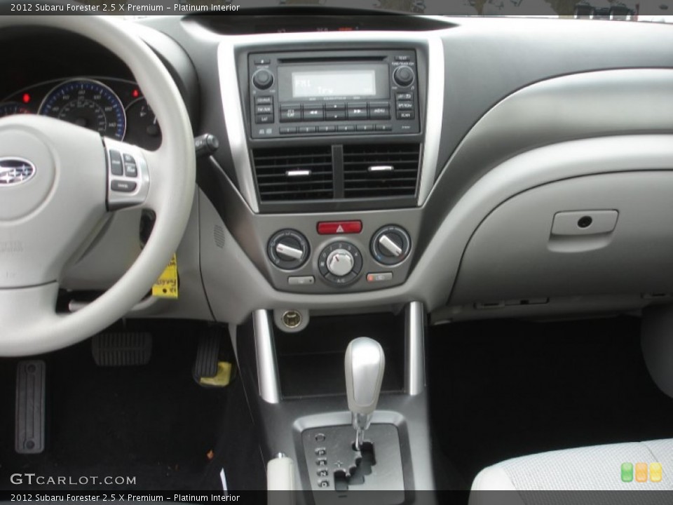 Platinum Interior Controls for the 2012 Subaru Forester 2.5 X Premium #73596536
