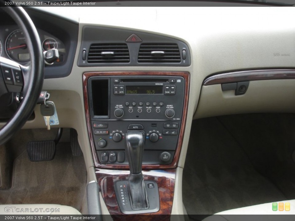 Taupe/Light Taupe Interior Controls for the 2007 Volvo S60 2.5T #73597661