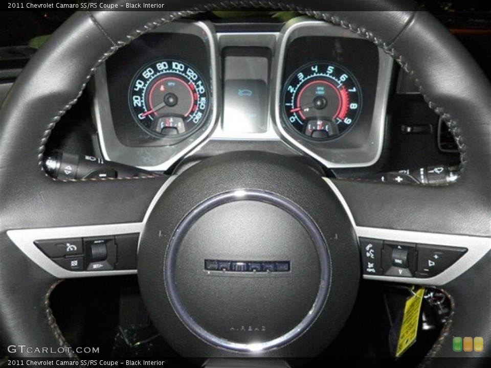 Black Interior Gauges for the 2011 Chevrolet Camaro SS/RS Coupe #73598063