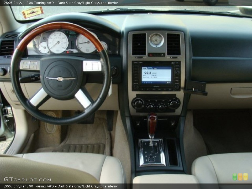 Dark Slate Gray/Light Graystone Interior Dashboard for the 2006 Chrysler 300 Touring AWD #73599593