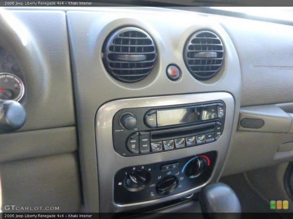 Khaki Interior Controls for the 2006 Jeep Liberty Renegade 4x4 #73599731