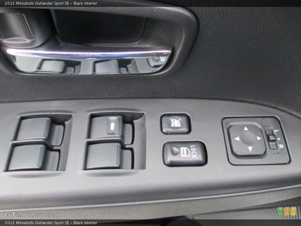 Black Interior Controls for the 2013 Mitsubishi Outlander Sport SE #73602380