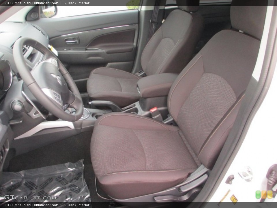 Black Interior Photo for the 2013 Mitsubishi Outlander Sport SE #73602435