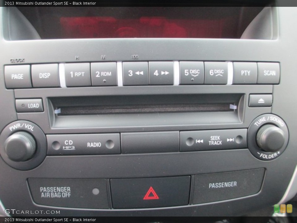 Black Interior Audio System for the 2013 Mitsubishi Outlander Sport SE #73602593