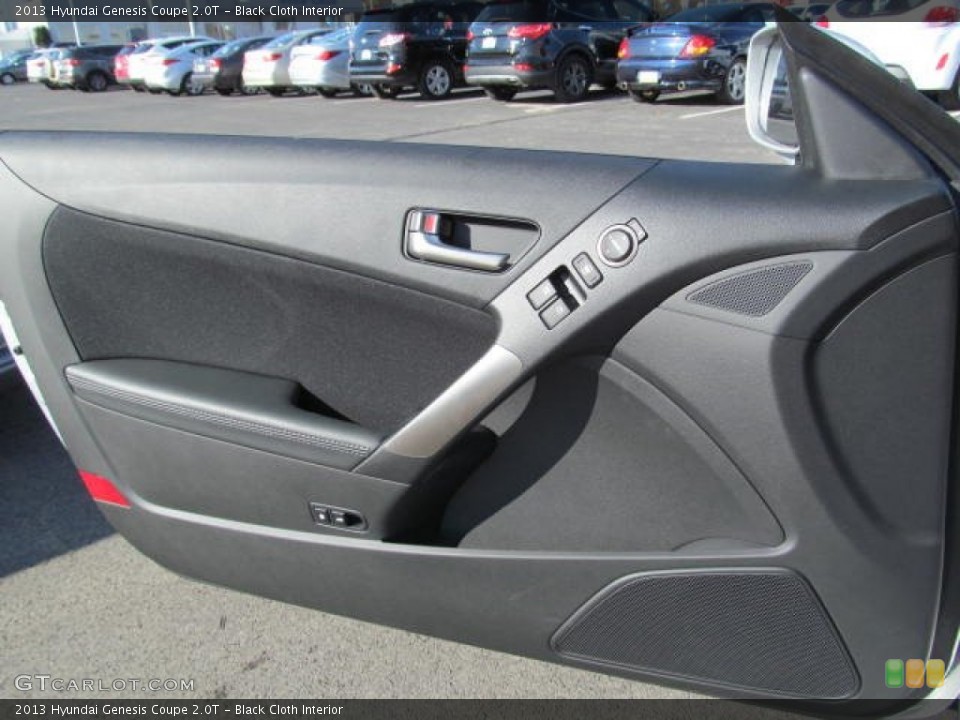 Black Cloth Interior Door Panel for the 2013 Hyundai Genesis Coupe 2.0T #73603676