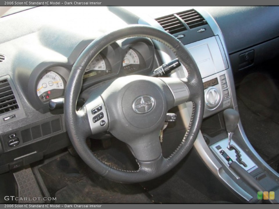 Dark Charcoal Interior Steering Wheel for the 2006 Scion tC  #73604297