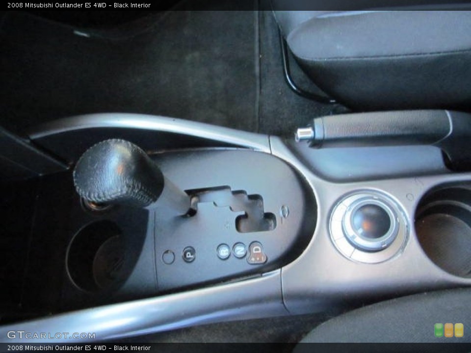Black Interior Transmission for the 2008 Mitsubishi Outlander ES 4WD #73607111