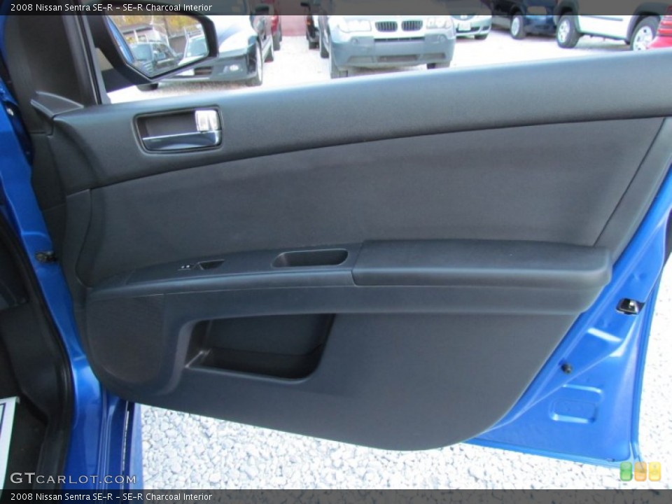 SE-R Charcoal Interior Door Panel for the 2008 Nissan Sentra SE-R #73608260