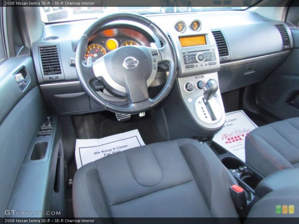 SE-R Charcoal Interior Prime Interior for the 2008 Nissan Sentra SE-R #73608332