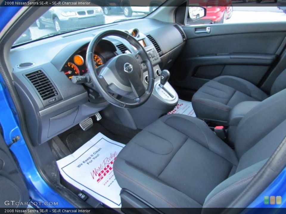 SE-R Charcoal Interior Prime Interior for the 2008 Nissan Sentra SE-R #73608365