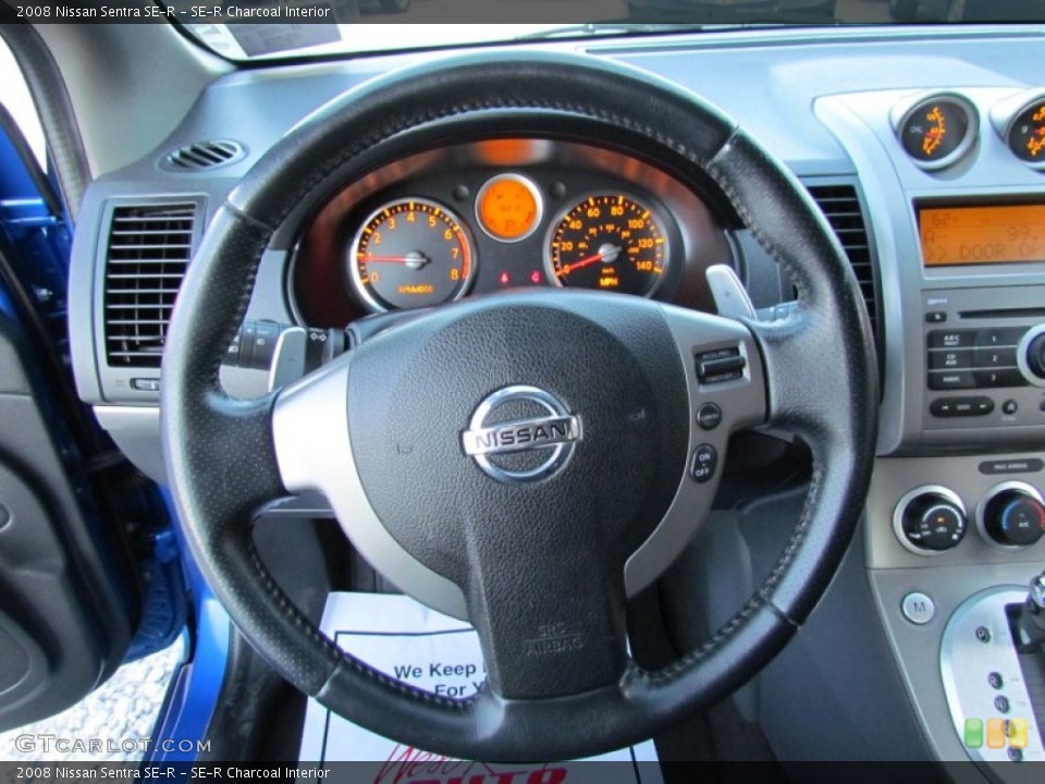 SE-R Charcoal Interior Steering Wheel for the 2008 Nissan Sentra SE-R #73608410