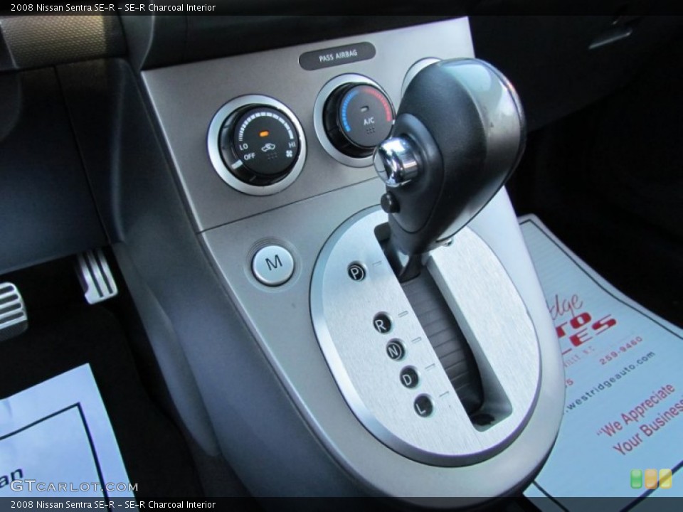 SE-R Charcoal Interior Transmission for the 2008 Nissan Sentra SE-R #73608452