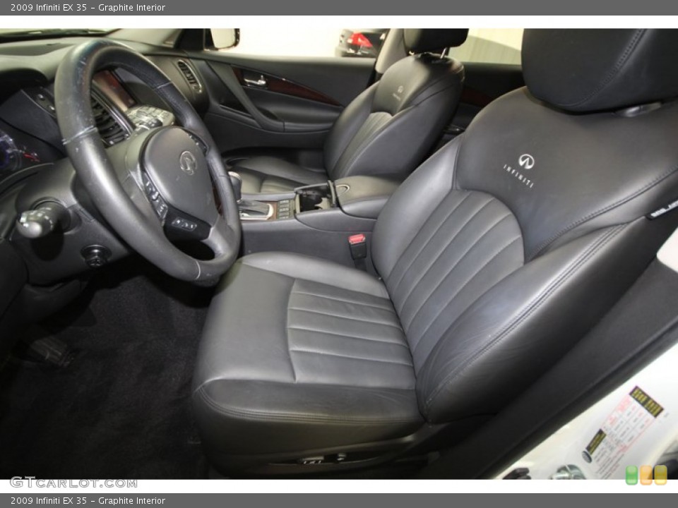 Graphite Interior Front Seat for the 2009 Infiniti EX 35 #73609599