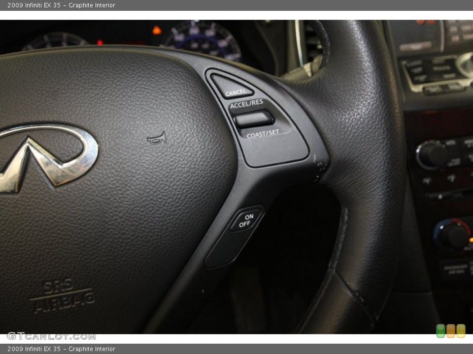 Graphite Interior Controls for the 2009 Infiniti EX 35 #73610072
